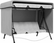 Outsunny Husă pentru mobilier de grădină, husă de protecție pentru mobilier exterior, 215 cm x 155 cm x 150 cm, Gri | Aosom Romania