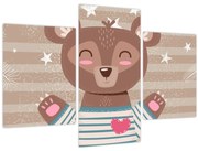 Tablou - Ursulețul iubitor (90x60 cm)