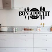 Sticker perete bucatarie Bon Appetit