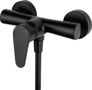 Hagser Della baterie de duș perete negru HGR50000033