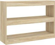 vidaXL Bibliotecă/Separator cameră, stejar sonoma, 100x30x72 cm