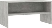 vidaXL Comodă TV, gri beton, 80x40x40 cm, PAL
