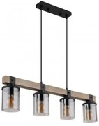 Suspensie vintage 4 becuri E27 Lila 15555-4H Globo