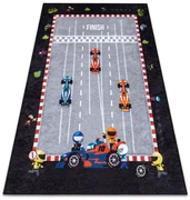JUNIOR 52108.801 covor lavabil Cursa, formula 1 pentru copii anti-alunecare - gri