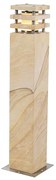 Lampă de podea modernă pentru exterior din piatră de nisip 70 cm - Grumpy