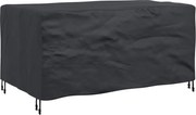 vidaXL Husă pentru mobilă Simplu Negru 150 x 90 x 75 cm 210D