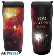 Cana termos cu capac licenta Stapanul Inelelor - You shall not pass, capacitate 355ml