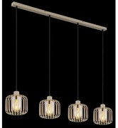 Globo ALFRED 15758-4H - Lustră suspendată pe cablu, 4xE27/40W/230V