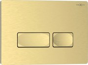 Mexen Tex 04 buton de spălare, auriu periat - 6104-11