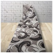 Traversa Phoenix model floral gri-alb 3014-244 Selectează lătime: 080 X