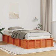 vidaXL Cadru de pat cu depozitare Maro ceruit 80 x 200 cm lemn