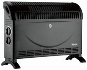 Convector electric Rosberg R51974AT, 2000W, 3 trepte, Termostat, Negru