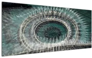 Tablou cu fântănă arteziană (120x50 cm)