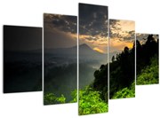 Tablou - peisaj montan verde (150x105 cm)