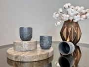 Pahar Ceramica Senso Novum (Granit-Negru, Mat, 150ml) Gresie Glazurata Manual