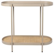 Masă consolă bej 39x85 cm Amaya – White Label