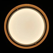 Plafonieră LED TULUZA LED/18W/230V d. 32 cm maro