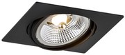 Spot incastrat directionabil tavan fals OLIMP PLUS 1 negru
