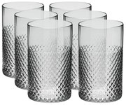 Pahare de apă, set de 6, 520 ml, pahar fumuriu, AVEIRO TIP 3