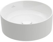 Lavoar pe blat alb 40 cm, rotund, Villeroy  Boch Collaro