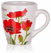 Cană ceramică Banquet Red Poppy, 0,5 l