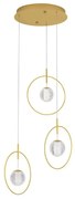 Lustra cu 3 pendule LED design modern ATOS