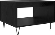 vidaXL Masă de cafea Stejar negru 60 x 50 x 40 cm Lemn compozit