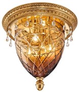 Plafoniera LUX realizata manual cu cristale Scholer Edgard, 50cm