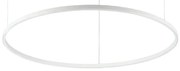 Ideal Lux - Lustră LED suspendată pe cablu ORACLE SLIM, 42W, 230V, 3000K, Ø 90 cm, alb