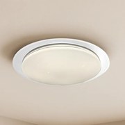 Plafonieră LED dimabilă SONIC 24W/230V 3000-6000K Ø 40 cm albă + telecomandă