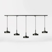 Lustra cu 5 pendule din alama Elegant Design