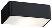 Aplica de perete moderna stil ambiental RODAN 20cm negru