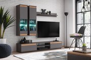 Mobilier living Marc 29 ANWT MD (antracit + stejar wotan) (cu iluminat). 1024448