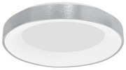 Plafoniera LED 3000K moderna 60cm RANDO THIN argintiu NVL-9353856