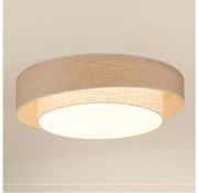 Plafonieră LED dimabilă DOVER SHINE LED/24W/230V gri/crem + telecomandă