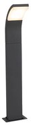 Stâlp de iluminat modern pentru exterior antracit 60 cm cu LED inclus IP54 - Litt