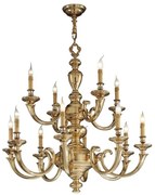 Candelabru XL cu 12 brate LUX realizat manual Amos