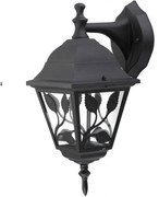 Aplica de perete exterior IP44, down light, negru Haga 8243 RX