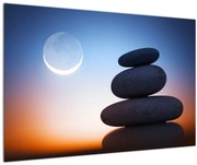 Tablou cu pietre suprapuse (90x60 cm)