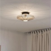 Eglo 43998 – Plafonieră MIDSUMER, 1 x E27/40 W/230 V, Ø 38 cm, crem