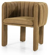 Scaun tapitat Liselore cognac