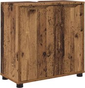 vidaXL Cabinet pentru chiuvetă de baie Lemn Vechi 60 x 30 x 60 cm