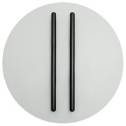 Plafoniera LED 13W 3000K BLACK STICK-GREY ZB-2573