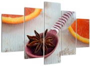 Tablou cu scorțișoară pe linguriță (150x105 cm)