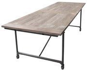 Masa dining, extensibila, din lemn de ulm, Tapestry X-Large