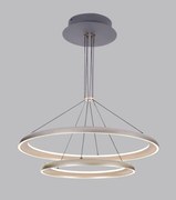 💡 Pendul LED D08/60+40 – Putere Maximă și Eleganță Modernă în Finisaj Maro