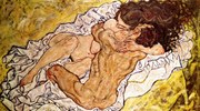 Reproducere The Embrace (1917), Egon Schiele