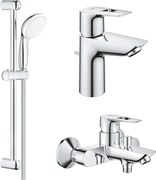 Pachet baterii baie 3 in 1 Grohe Bauloop marimea S-(23335001,23602001,27853003 )