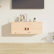 vidaXL Dulap de perete, 80x30x30 cm, lemn masiv de pin