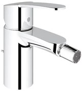 Baterie bideu Grohe Eurostyle Cosmo, cartus ceramic, limitator debit, set evacuare cu tija, marimea S, Crom-33565002